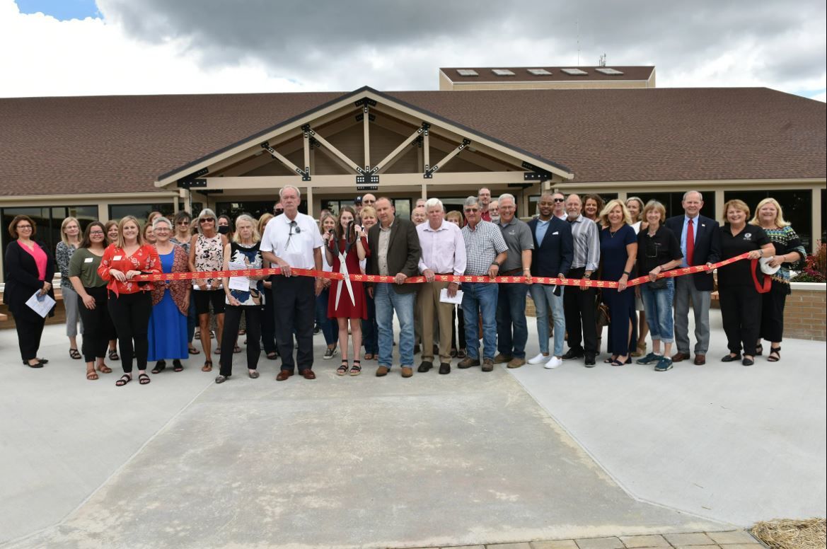 Rend Lake College Slankard Ribbon Cutting
